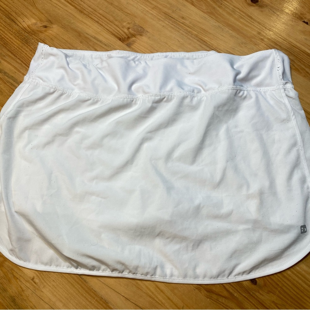 White Women's Athletic Skirt